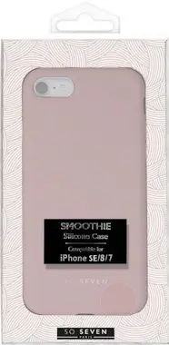 So Seven Funda para iPhone SE/8/7/6S/6 SMOOTHIE Rosa So Seven Funda para iPhone SE/8/7/6S/6 SMOOTHIE Rosa