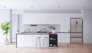 Hoover Hoover H-FRIDGE 700 MAXI HSF818FX nevera puerta la Hoover Hoover H-FRIDGE 700 MAXI HSF818FX nevera puerta la