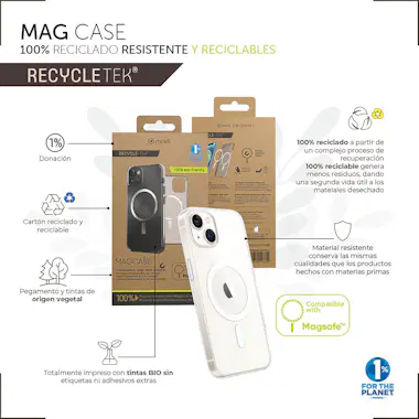 Muvit muvit for change funda recycletek Magsafe compatib Muvit muvit for change funda recycletek Magsafe compatib