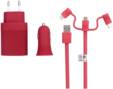Muvit Life muvit life pack cargador de coche usb+cargador de Muvit Life muvit life pack cargador de coche usb+cargador de
