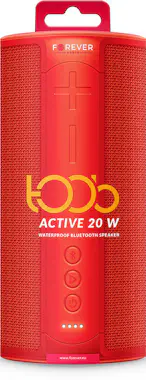 Forever Bluetooth Speaker Toob 20 BS-900 red Forever Bluetooth Speaker Toob 20 BS-900 red