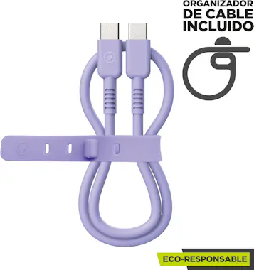 Muvit muvit for change cable Tipo C a Tipo C 3A/60W 1.2m Muvit muvit for change cable Tipo C a Tipo C 3A/60W 1.2m