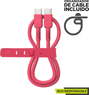 Muvit muvit for change cable Tipo C a Tipo C 3A/60W 1.2m Muvit muvit for change cable Tipo C a Tipo C 3A/60W 1.2m