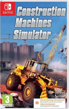 Just for Games Construction Machines Simulator Nintendo SWITCH (C Just for Games Construction Machines Simulator Nintendo SWITCH (C