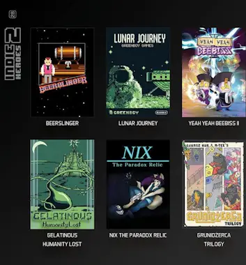 Just for Games Blaze Evercade - Indie Heroes Collection 2 - Cartu Just for Games Blaze Evercade - Indie Heroes Collection 2 - Cartu