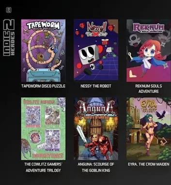 Just for Games Blaze Evercade - Indie Heroes Collection 2 - Cartu Just for Games Blaze Evercade - Indie Heroes Collection 2 - Cartu