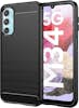 Tumundosmartphone Funda Carbon Negra Samsung Galaxy M34 5G