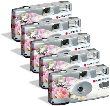 Agfaphoto AGFA PHOTO PACK 5 x 601025 - LeBox Cámara desechab Agfaphoto AGFA PHOTO PACK 5 x 601025 - LeBox Cámara desechab