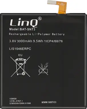 LinQ Batería interna para Sony Xperia T3 Capacidad 3000 LinQ Batería interna para Sony Xperia T3 Capacidad 3000