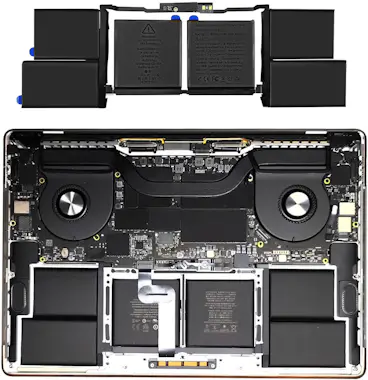 Clappio Batería para Macbook Pro 16"" 2019 (A2141), 8700 m Clappio Batería para Macbook Pro 16"" 2019 (A2141), 8700 m