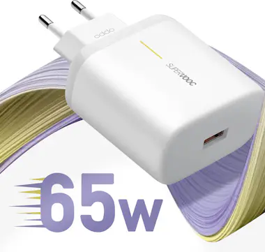 OPPO Cargador de red oficial Oppo USB SuperVOOC 65W, bl OPPO Cargador de red oficial Oppo USB SuperVOOC 65W, bl
