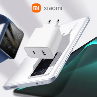 Xiaomi Cargador original USB + USB-C 33W Blanco Xiaomi Cargador original USB + USB-C 33W Blanco