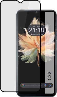 Tumundosmartphone Protector Pantalla de Cristal 5D Negro Oukitel C32 Tumundosmartphone Protector Pantalla de Cristal 5D Negro Oukitel C32