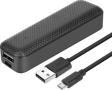 SETTY Setty Batería de reserva USB de 2600mAh Cable micr SETTY Setty Batería de reserva USB de 2600mAh Cable micr