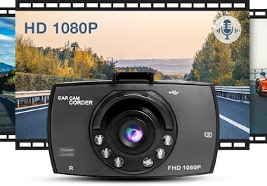 Avizar Dashcam Vídeo Full HD 1080p Cámara delantera para Avizar Dashcam Vídeo Full HD 1080p Cámara delantera para