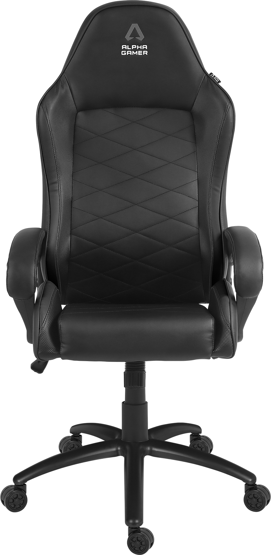 alpha gamer agmaya-bk silla para videojuegos silla para videojuegos de pc asiento acolchado negro