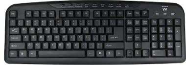 Ewent Ewent EW3195 teclado USB QWERTZ Portugués Negro Ewent Ewent EW3195 teclado USB QWERTZ Portugués Negro