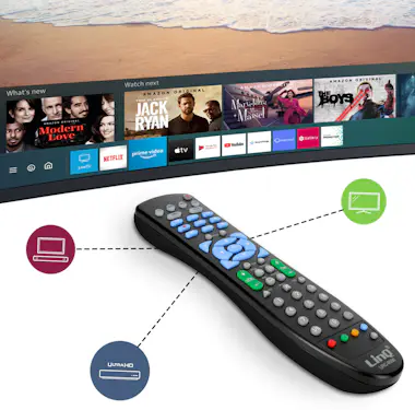 LinQ Mando a Distancia Universal TV Satélite DVD CBL Au LinQ Mando a Distancia Universal TV Satélite DVD CBL Au