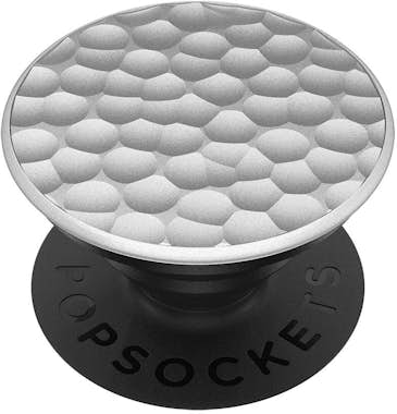 PopSockets soporte adhesivo Hammered Metal Silver PopSockets soporte adhesivo Hammered Metal Silver