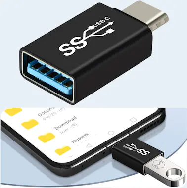 Avizar Adaptador USB C + USB, Pack de 4 adaptadores OTG c Avizar Adaptador USB C + USB, Pack de 4 adaptadores OTG c
