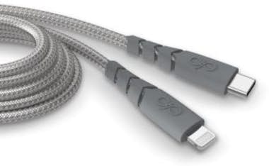 Force Power Cable USB C/Lightning ultrareforzado 3m - 3A Gris Force Power Cable USB C/Lightning ultrareforzado 3m - 3A Gris