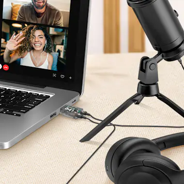 LinQ Tarjeta sonido USB externa 2x3,5mm Jack Audio Micr LinQ Tarjeta sonido USB externa 2x3,5mm Jack Audio Micr
