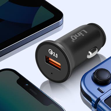 LinQ Cargador de mechero de coche 3A Carga rápida 3.0 N LinQ Cargador de mechero de coche 3A Carga rápida 3.0 N