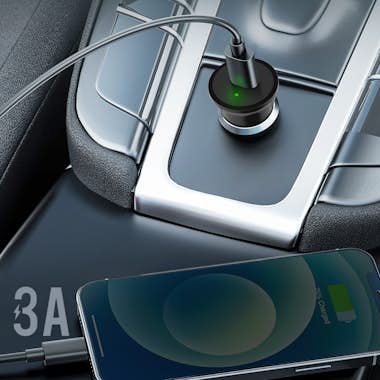 LinQ Cargador de mechero de coche 3A Carga rápida 3.0 N LinQ Cargador de mechero de coche 3A Carga rápida 3.0 N