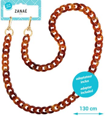 Zanae Colgante Necklaces Tortoise Shell Authentique Zanae Colgante Necklaces Tortoise Shell Authentique
