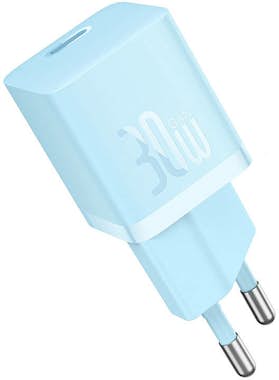 Baseus Baseus GaN5 30W Mini Universal Azul Corriente alte Baseus Baseus GaN5 30W Mini Universal Azul Corriente alte