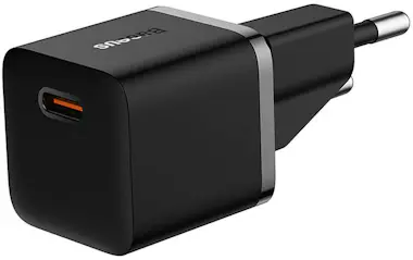 Baseus Baseus GaN5 20W Mini Universal Negro Corriente alt Baseus Baseus GaN5 20W Mini Universal Negro Corriente alt