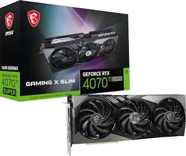 MSI MSI GAMING GeForce RTX 4070 Ti SUPER 16G X SLIM NV MSI MSI GAMING GeForce RTX 4070 Ti SUPER 16G X SLIM NV