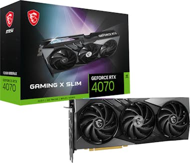 MSI MSI GAMING GEFORCE RTX 4070 X SLIM 12G tarjeta grá MSI MSI GAMING GEFORCE RTX 4070 X SLIM 12G tarjeta grá