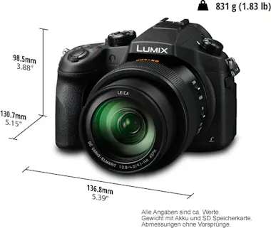 Panasonic Panasonic Lumix DC-FZ1000 II Cámara puente 20,1 MP Panasonic Panasonic Lumix DC-FZ1000 II Cámara puente 20,1 MP