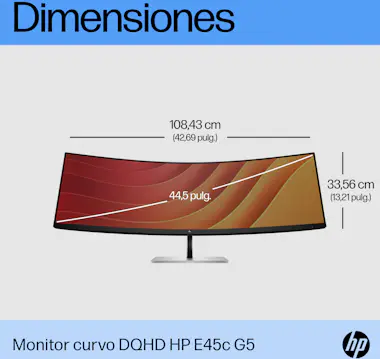 HP HP E45c G5 pantalla para PC 113 cm (44.5"") 5120 x HP HP E45c G5 pantalla para PC 113 cm (44.5"") 5120 x