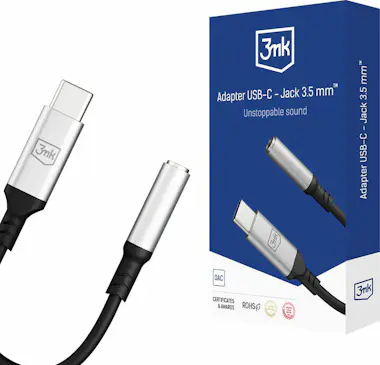3mk 3MK Jack 3.5 mm cable USB 3mk 3MK Jack 3.5 mm cable USB