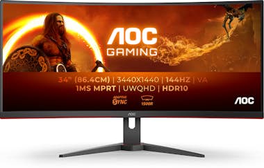 AOC AOC G2 CU34G2XE/BK LED display 86,4 cm (34"") 3440 AOC AOC G2 CU34G2XE/BK LED display 86,4 cm (34"") 3440