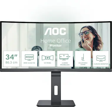 AOC AOC CU34P3CV pantalla para PC 86,4 cm (34"") 3440 AOC AOC CU34P3CV pantalla para PC 86,4 cm (34"") 3440