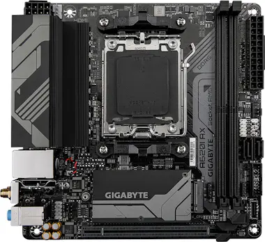 Gigabyte Gigabyte A620I AX placa base AMD A620 Zócalo AM5 m Gigabyte Gigabyte A620I AX placa base AMD A620 Zócalo AM5 m