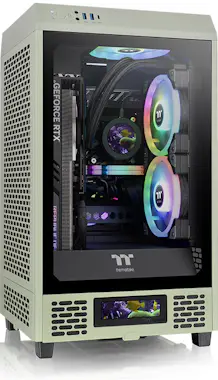 Thermaltake Thermaltake Tower 200 Mini Tower Verde Thermaltake Thermaltake Tower 200 Mini Tower Verde