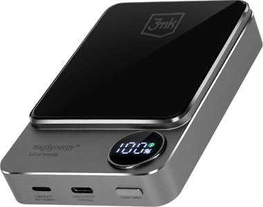 3mk Powerbank MagSafe 10000 mAh Negro 3mk Powerbank MagSafe 10000 mAh Negro
