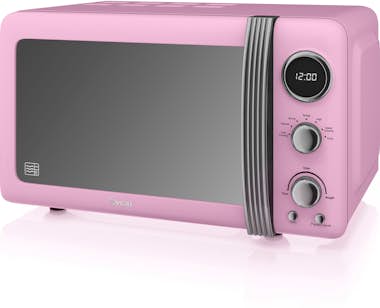 SWAN , SM22030LPNEU, Retro Microondas Digital 20L, 5 Ni SWAN , SM22030LPNEU, Retro Microondas Digital 20L, 5 Ni