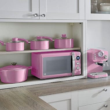 SWAN , SM22030LPNEU, Retro Microondas Digital 20L, 5 Ni SWAN , SM22030LPNEU, Retro Microondas Digital 20L, 5 Ni