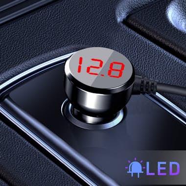 Avizar Distribuidor Cargador Coche 120W 3x Toma Encendedo Avizar Distribuidor Cargador Coche 120W 3x Toma Encendedo