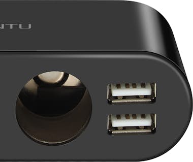 Avizar Distribuidor Cargador Coche 120W 3x Toma Encendedo Avizar Distribuidor Cargador Coche 120W 3x Toma Encendedo