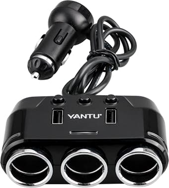 Avizar Divisor Cargador de coche 3x Encendedor 1x USB 1x Avizar Divisor Cargador de coche 3x Encendedor 1x USB 1x