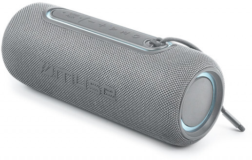 altavoz portatil premium bass boost 20w bluetooth a2dp ipx5 gris