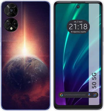 Tumundosmartphone Funda Silicona TCL 50 5G Tierra Tumundosmartphone Funda Silicona TCL 50 5G Tierra
