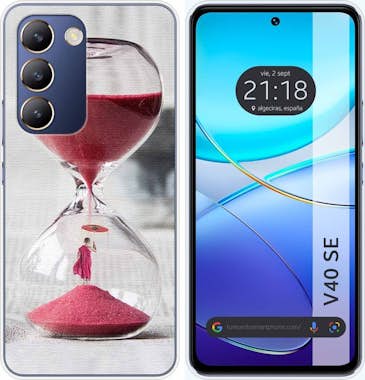 Tumundosmartphone Funda Silicona Vivo V40 SE 5G Reloj Tumundosmartphone Funda Silicona Vivo V40 SE 5G Reloj