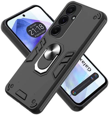 Tumundosmartphone Funda Armor Negra Samsung Galaxy A55 5G Tumundosmartphone Funda Armor Negra Samsung Galaxy A55 5G